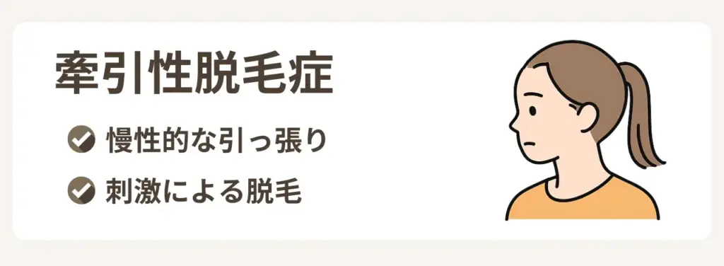 牽引性脱毛症
