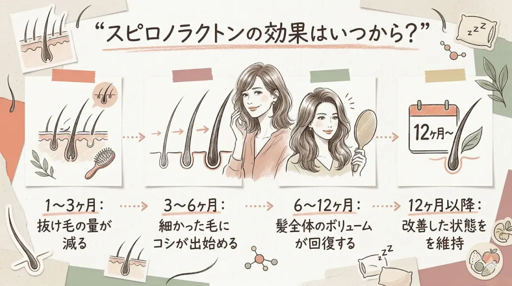 スピロノラクトンの効果はいつから？